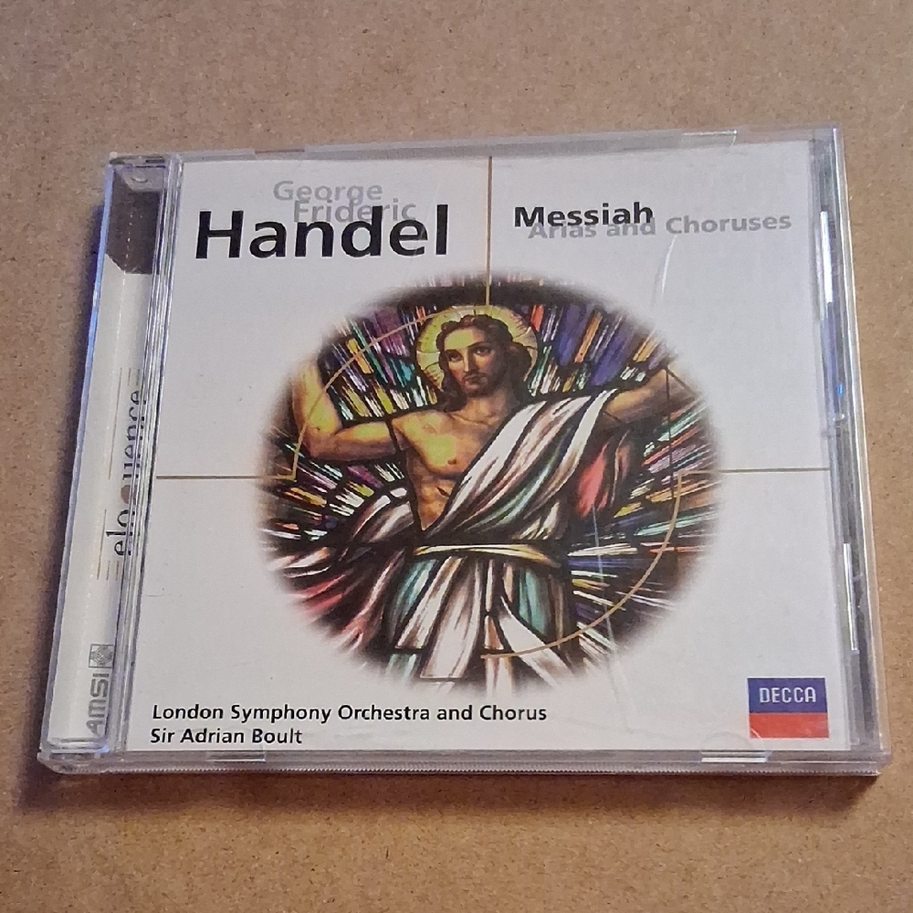 George Frideric Handel Messiah CD Decca
